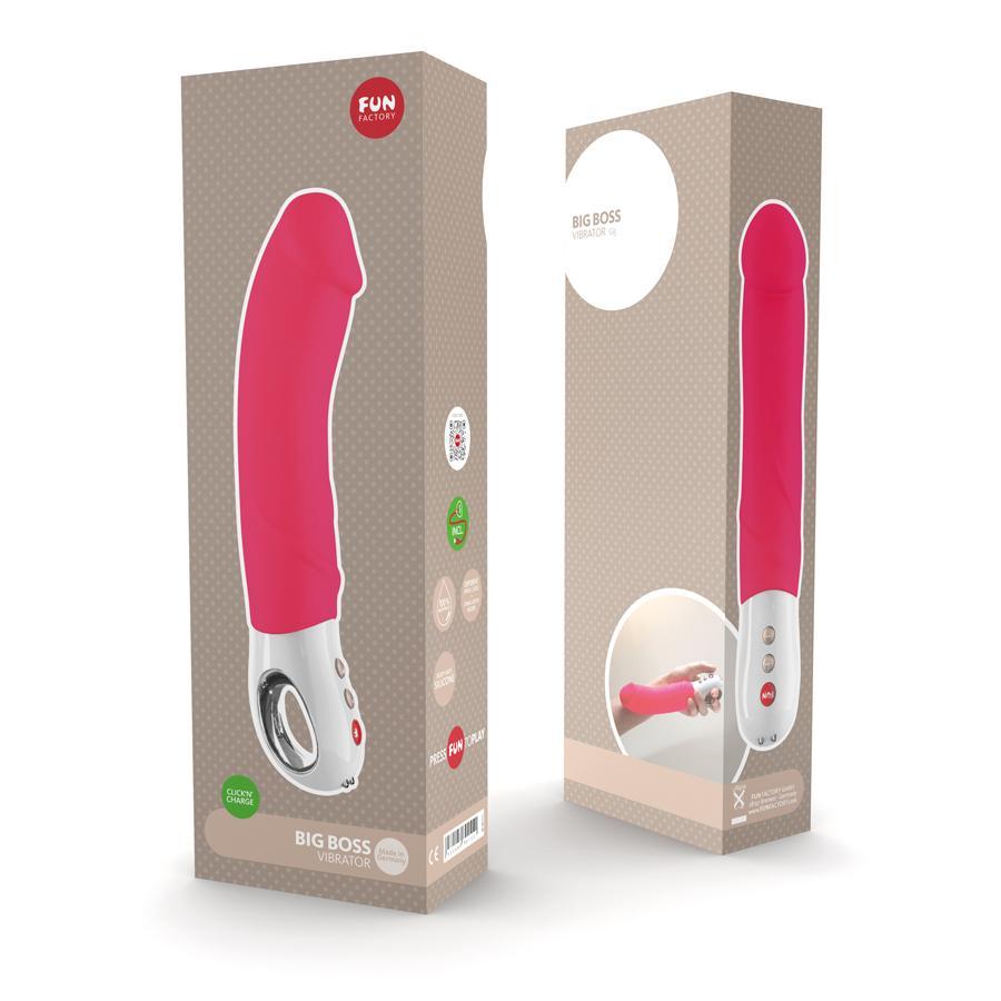 Fun Factory - Big Boss G5 Rechargeable Vibrator (Pink White) FF1063 CherryAffairs