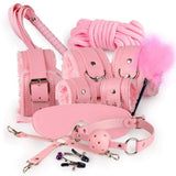 Garden - Super Instant SM 10 Pieces BDSM Set (Pink) GD1020 CherryAffairs