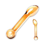 Glas - Honey Dripper Anal Slider Dildo 7" (Yellow) GL1019 CherryAffairs