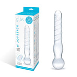 Glas - Joystick Clear Glass Dildo 8" (Clear) GL1008 CherryAffairs