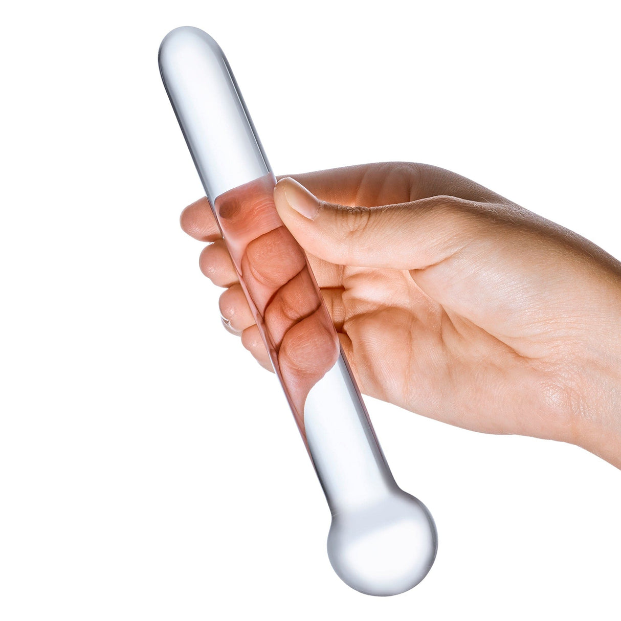 Glas - Straight Glass Dildo 7" (Clear)    Glass Dildo (Non Vibration)