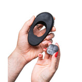 Hot Octopuss - Atom Plus Lux Remote Control Cock Ring (Black)    Remote Control Cock Ring (Vibration) Rechargeable