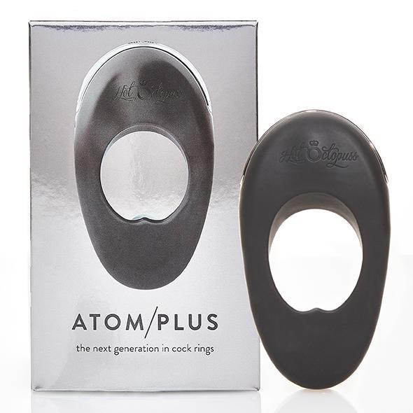 Hot Octopuss - Atom Plus Rechargeable Silicone Cock Ring (Black) HO1007 CherryAffairs