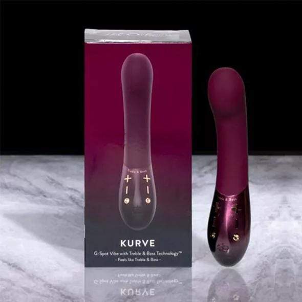 Hot Octopuss - Kurve G Spot Vibe With Treble and Bass Technology (Red) HO1016 CherryAffairs