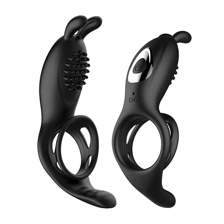 Hott Products - Bliss Hummingbird Vibrating Cock Ring (Black) OT1194 CherryAffairs