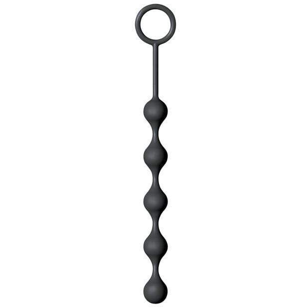 Icon Brands - S Drops Silicone Anal Beads (Black) IB1014 CherryAffairs