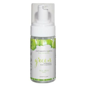 Intimate Earth - Green Foaming Tea Tree Oil Toy Cleaner - CherryAffairs.sg