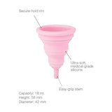 Intimina - Lily Cup Compact Collapsible Menstrual Cup CherryAffairs