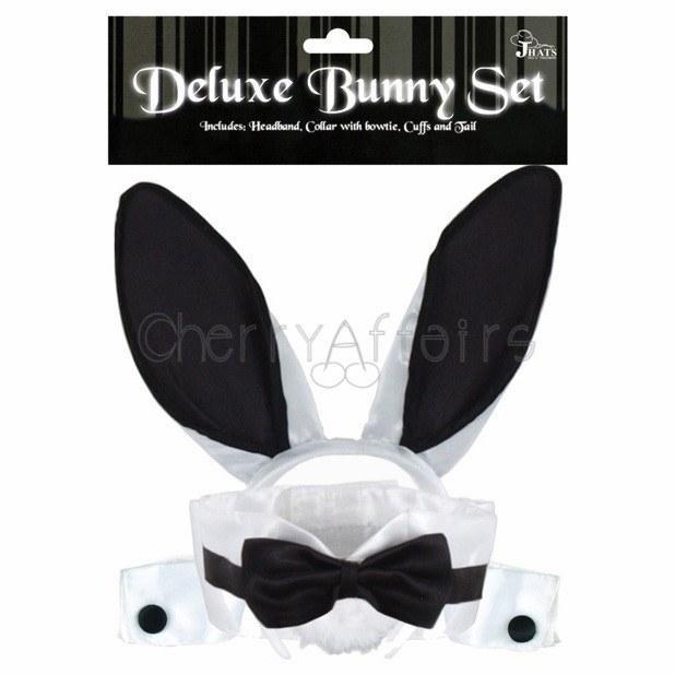 Jacobson Hat - 5-Piece Deluxe Bunny Costume Set JH1001 CherryAffairs