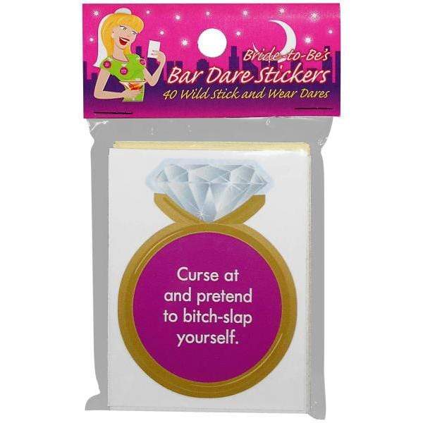 Kheper Games - Bride To Be Bar Dares Stickers KG1122 CherryAffairs