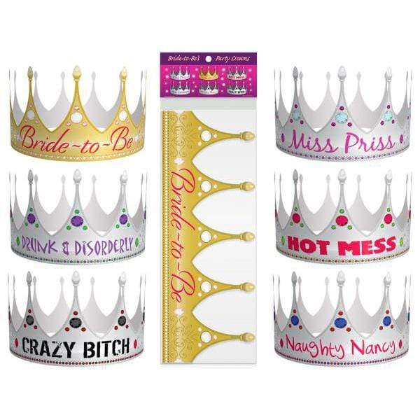 Kheper Games - Bride To Be Party Crowns KG1123 CherryAffairs