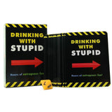 Kheper Games - Drinking with Stupid Drinking Game (Black) KG1036 CherryAffairs