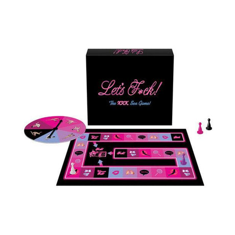 Kheper Games - Let's F*ck! Sex Game (Black) KG1077 CherryAffairs