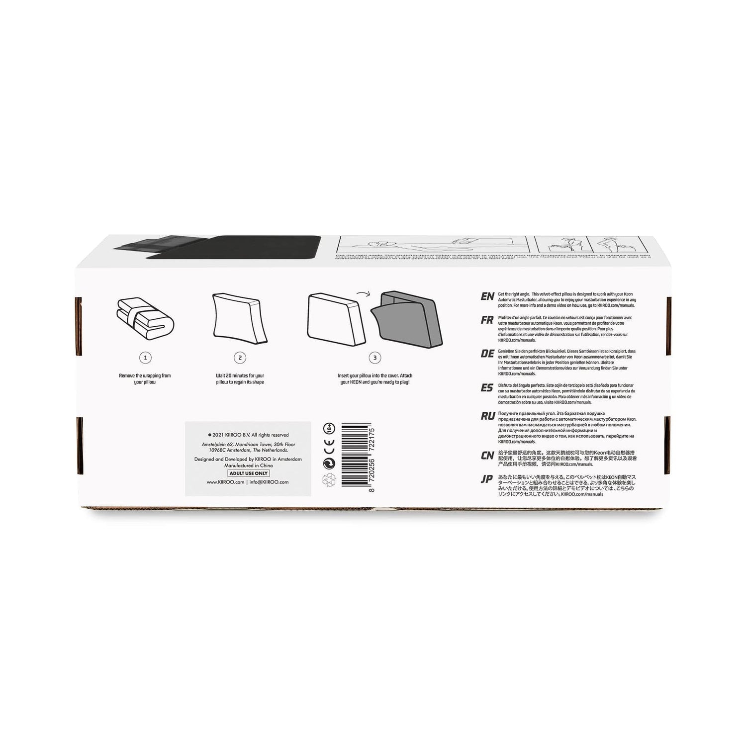 Kiiroo - Keon Masturbator Multifunctional Pillow and Strap Accessories KR1030 CherryAffairs