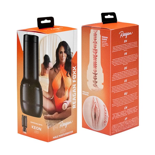 Kiiroo - Stars Collection Strokers Feel Reagan Fox Masturbator (Beige) KR1037 CherryAffairs