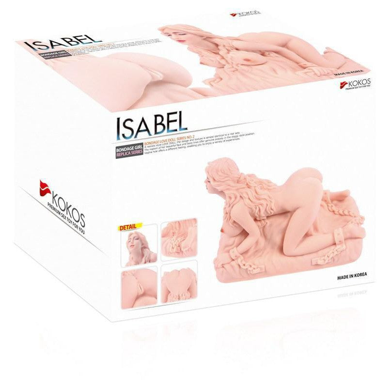 Kokos - Isabel Mini Doll Vibrating Meiki (Beige) KK1046 CherryAffairs