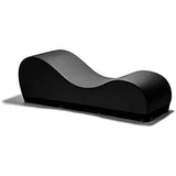 Liberator - Black Label Esse Chaise Faux Leather Claret Sex Furniture (Black) LB1058 CherryAffairs