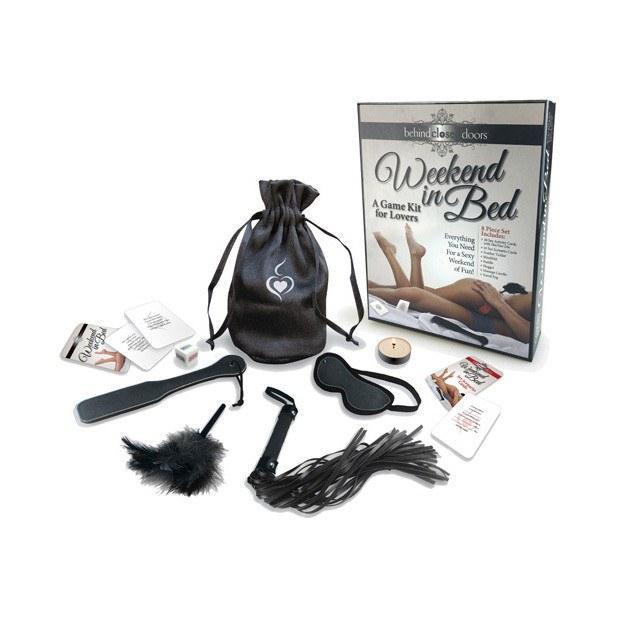 Little Genie - Weekend in Bed Game Kit (Black) LG1002 CherryAffairs