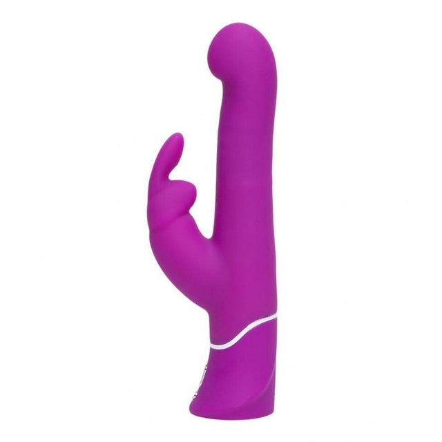 Love Honey - Happy Rabbit Beaded G Spot Vibrator (Purple) LH1005 CherryAffairs