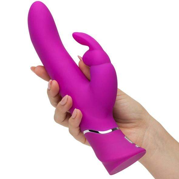 Love Honey - Happy Rabbit Curve Power Motion Thrusting Rabbit Vibrator (Purple) LH1025 CherryAffairs