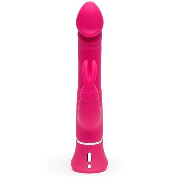 Love Honey - Happy Rabbit Realistic Dual Density Rabbit Vibrator (Pink) LH1026 CherryAffairs