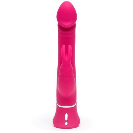 Love Honey - Happy Rabbit Realistic Dual Density Rabbit Vibrator (Pink) LH1026 CherryAffairs