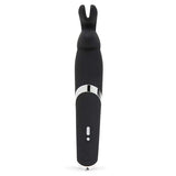 Love Honey - Happy Rabbit Wand Vibrator (Black) LH1011 CherryAffairs