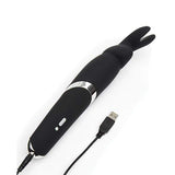 Love Honey - Happy Rabbit Wand Vibrator (Black) LH1011 CherryAffairs