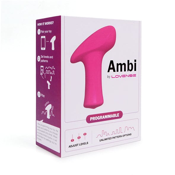 Lovense - Ambi App-Controlled Bullet Vibrator (Pink)    Bullet (Vibration) Rechargeable