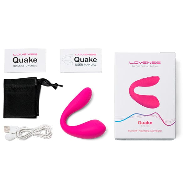 Lovense - Dolce App-Controlled Couple Dual Vibrator (Pink)    Couple's Massager (Vibration) Rechargeable