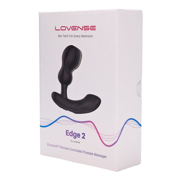 Lovense - Edge 2 App-Controlled Prostate Massager (Black)    Prostate Massager (Vibration) Rechargeable