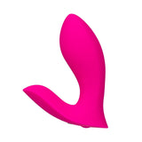 Lovense - Flexer App-Controlled Panties Vibrator (Pink)    Panties Massager Remote Control (Vibration) Rechargeable