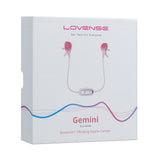 Lovense - Gemini App-Controlled Vibrating Nipple Clamps (Pink)    Nipple Clamps (Vibration) Rechargeable