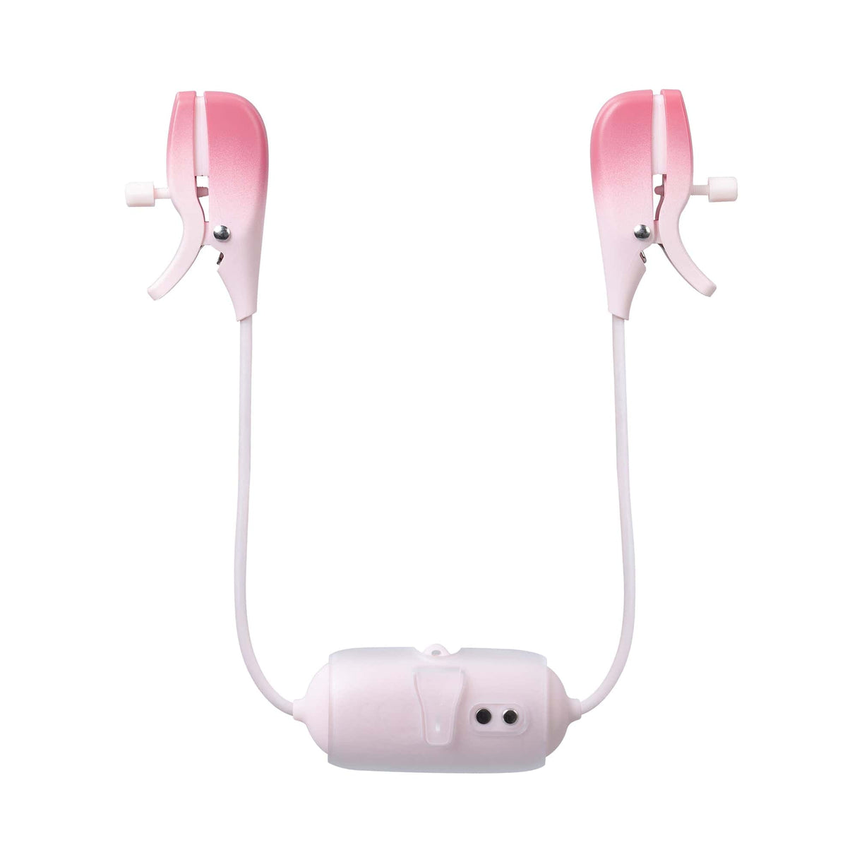 Lovense - Gemini App-Controlled Vibrating Nipple Clamps (Pink)    Nipple Clamps (Vibration) Rechargeable