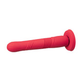 Lovense - Gravity App-Controlled Thrusting Dildo (Red)    Realistic Dildo with suction cup (Vibration) Rechargeable