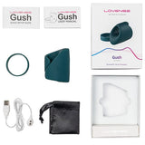 Lovense - Gush App-Controlled Glans Massager Stroker (Green)    Masturbator Soft Stroker (Vibration) Rechargeable