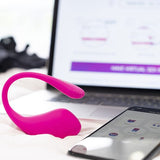 Lovense - Lush 3 App-Controlled Bullet Egg Vibrator (Pink)    Wireless Remote Control Egg (Vibration) Rechargeable