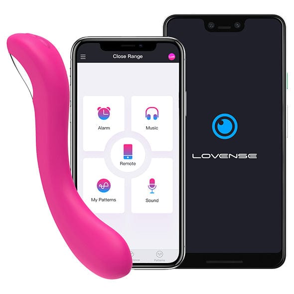 Lovense - Osci 2 App-Controlled G Spot Vibrator (Pink)    G Spot Dildo (Vibration) Rechargeable