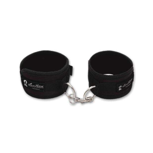 Lux Fetish - Quality Love Cuffs (Black) LXF1003 CherryAffairs