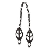 Master Series - Monarch Noir Nipple Vice Nipple Clamps (Black)    Nipple Clamps (Non Vibration)