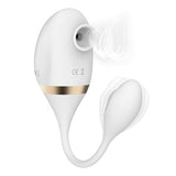 MyToys - My Secret Egg and Clitoral Air Stimulator (White) MYT1001 CherryAffairs