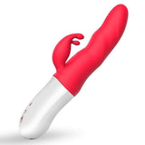 MyToys - MyBunny Rechargeable Thrusting Rabbit Vibrator (Red) MYT1007 CherryAffairs