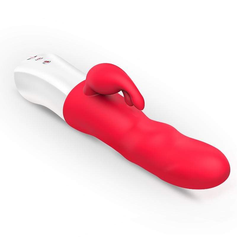 MyToys - MyBunny Rechargeable Thrusting Rabbit Vibrator (Red) MYT1007 CherryAffairs