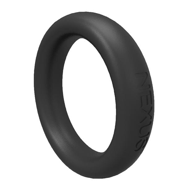 Nexus - Enduro Plus Thick Stretchy Silicone Cock Ring (Black) NE1056 CherryAffairs