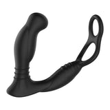 Nexus - Simul8 Dual Prostate and Perineum Cock and Ball Massager (Black) NE1055 CherryAffairs