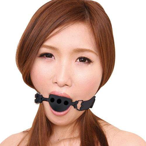 NPG - Captive Premium Kuchimari Ball Gag Large (Black) NPG1132 CherryAffairs