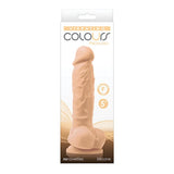 NS Novelties - Colours Pleasures Silicone Vibrating Dildo with Balls CherryAffairs