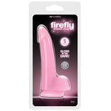 NS Novelties - Firefly Glow In The Dark Smooth Glowing Dildo with Balls CherryAffairs