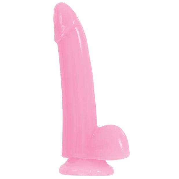 NS Novelties - Firefly Glow In The Dark Smooth Glowing Dildo with Balls NS1082 CherryAffairs