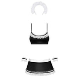 Obsessive - Dusty Maid Costume S/M (Black) OB1006 CherryAffairs